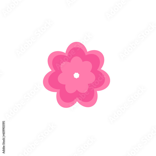 Beautiful Hand Drawn Nature Flower. Modern Trendy Vector Elements Freehand sketching Illustration.