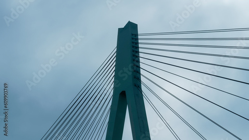 Details of a bridge construction from frog's eye perspective © djenev