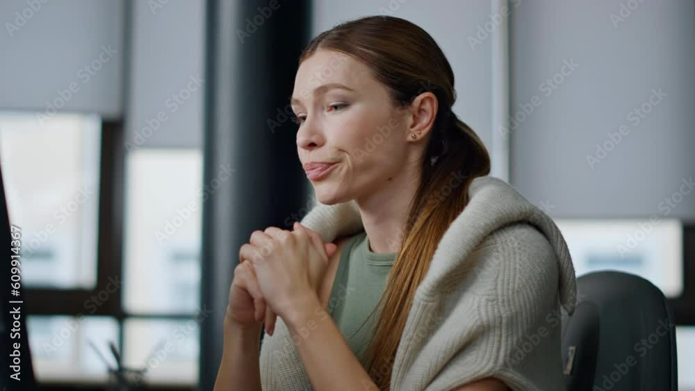 Upset manager solving problem in office. Focused woman developer analyzing code Upset manager solving problem in office. Focused woman developer analyzing code