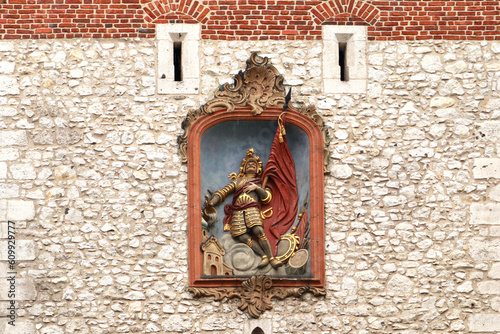 St. Florian's Gate in Krakow, Poland