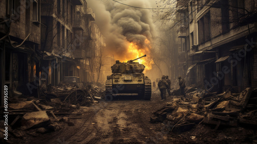 Echoes of Conflict  Capturing the Reality of the War in Ukraine. Generative AI