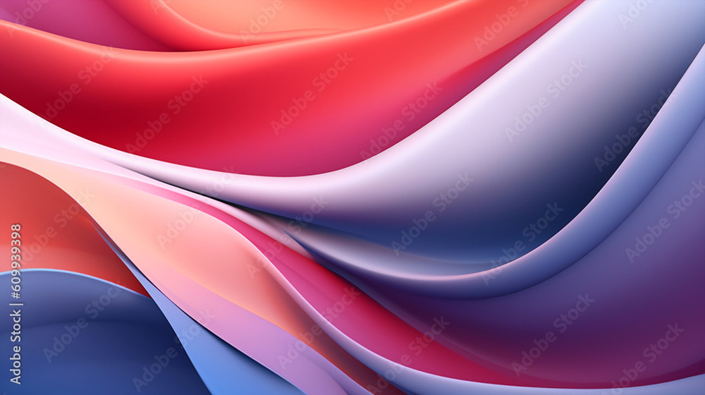 Naklejka premium Wavy background