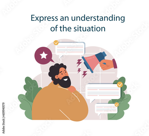 Express an understanding to deal with judgement at work. Employee