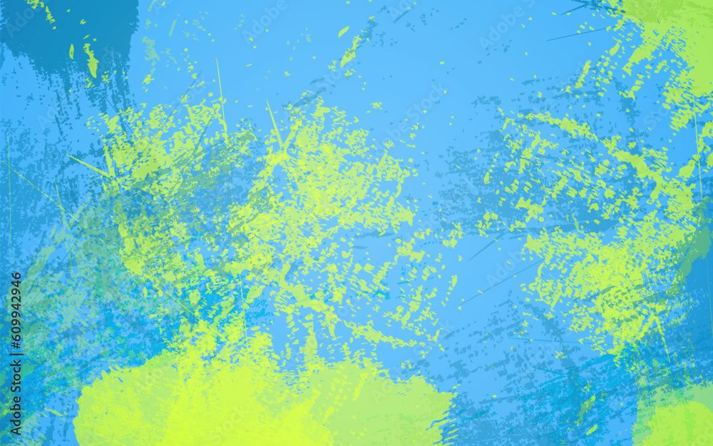 Abstract grunge texture splash paint background vector