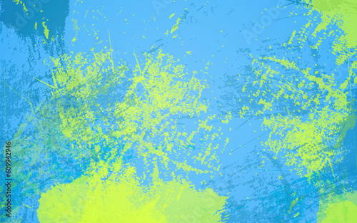 Abstract grunge texture splash paint background vector © YG23