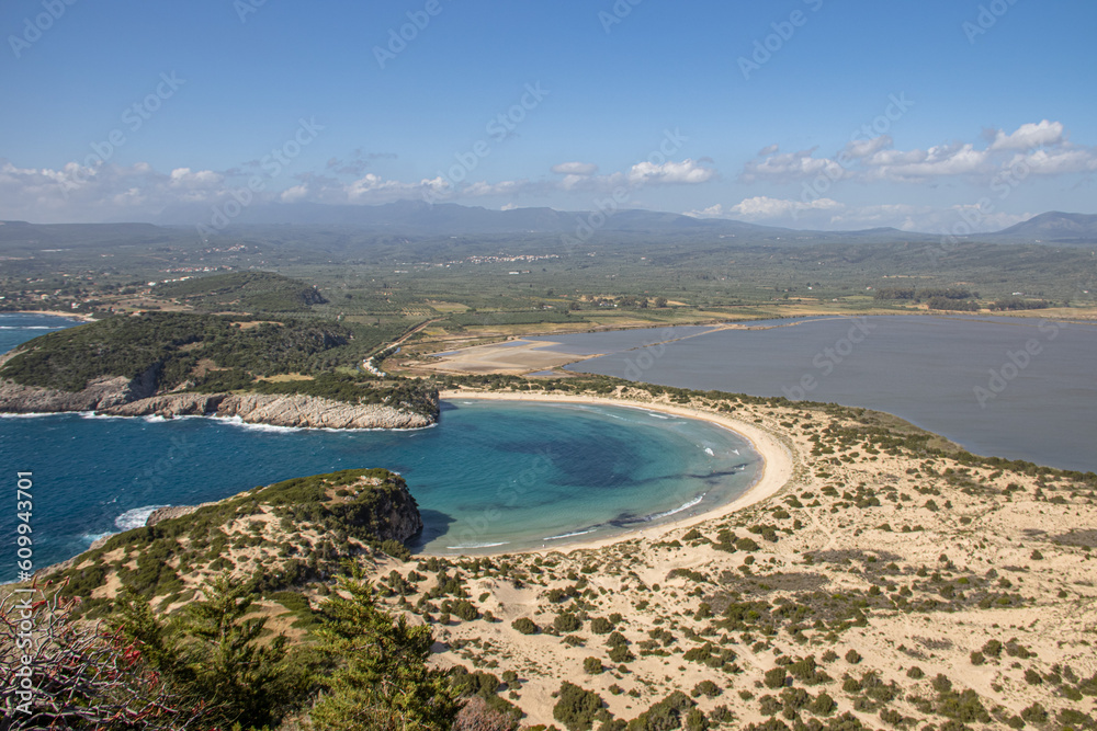 Lagune Peloponnes Griechenland