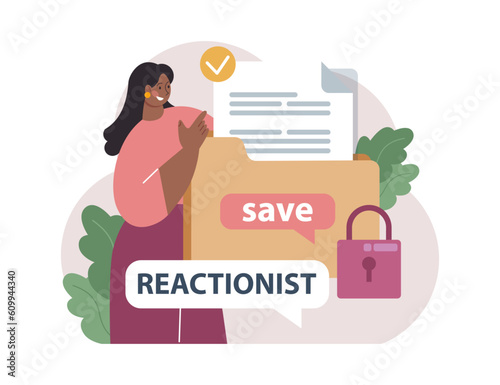 Reactionary or retrograde. Neoconservatism movement. Traditional views