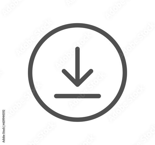 Video and auido controls related icon outline and linear vector.