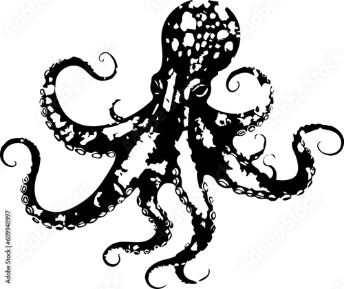 octopus animal black images