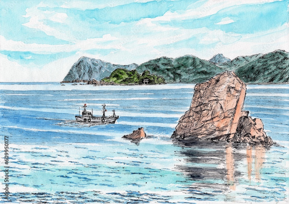 Fototapeta premium 奈古の海