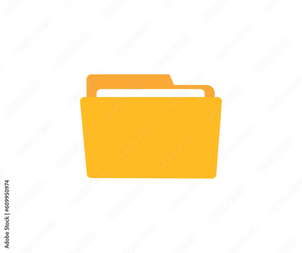 Folder flat icon sign. Folder with documents. Flat open folder icon set for paper design. Document icon vector design and illustration.
Folder flat icon sign. Folder with documents. Flat open folder icon set for paper design. Document icon vector design and illustration.