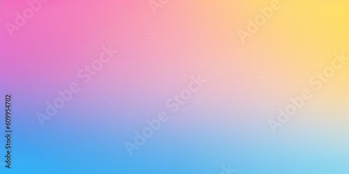 Pastel gradient background, pink yellow blue grainy texture effect banner design