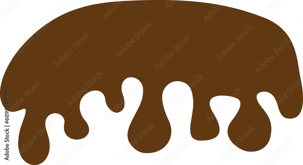 Melt Chocolate Elements Graphic Melt Chocolate Elements Graphic