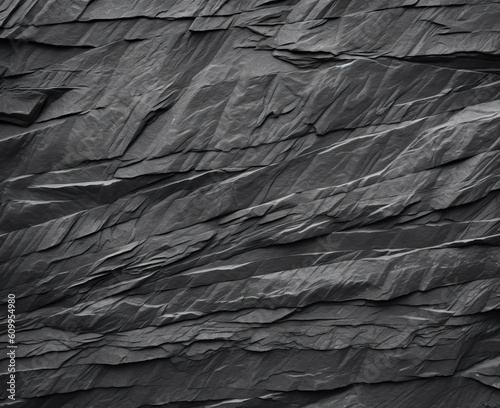 Black stone background, black stone texture.