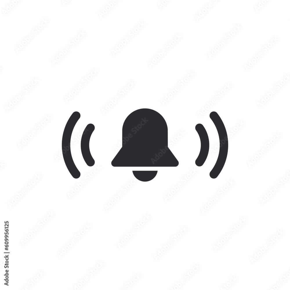 Alert sign. Volume icon. Alarm sign. Call icon. Sound waves. Volume icon. Bell icon. Signal