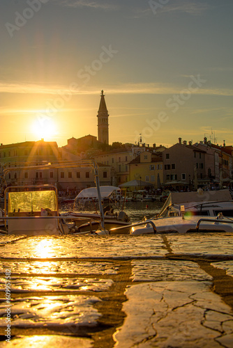 Sonnenuntergang in Rovinj Croatia