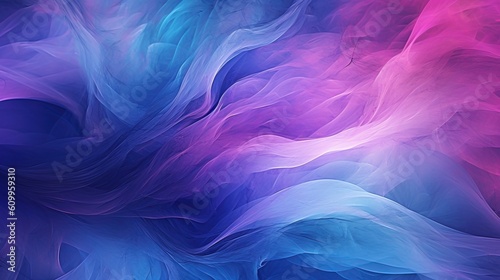 Abstract colorful background with space. AI generated art illustration. 