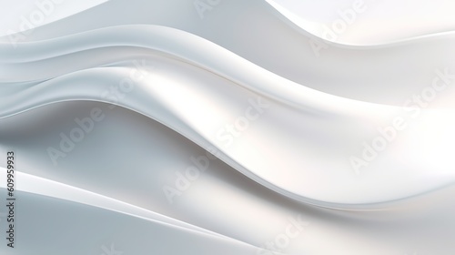 Abstract wavy background. AI generated art illustration. 