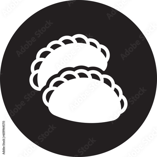 empanada glyph icon