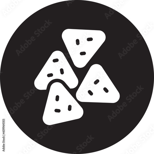 nachos glyph icon