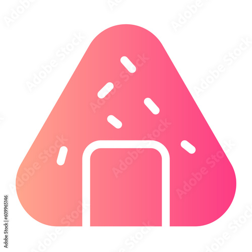 onigiri gradient icon