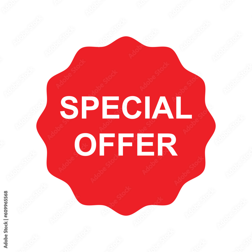special offer sign icon vector special offer sign icon vector