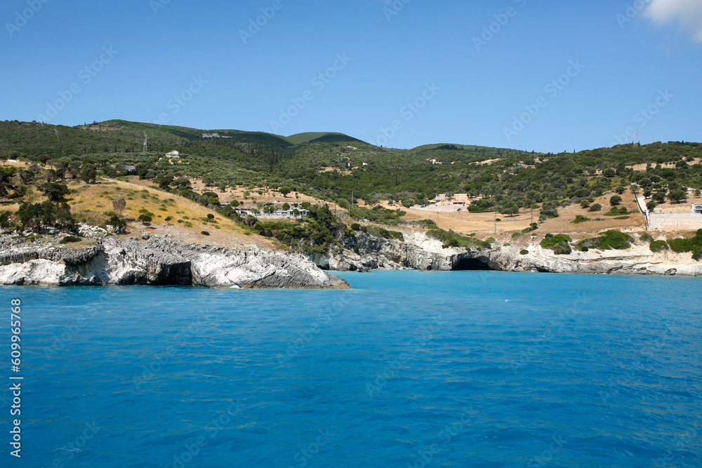 Makris Gialos beach on Zakynthos Island, Greece