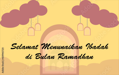 Vector illustration ramadan suitable for your poster design