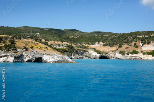 Makris Gialos beach on Zakynthos Island, Greece