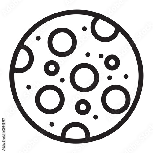 cookie line icon