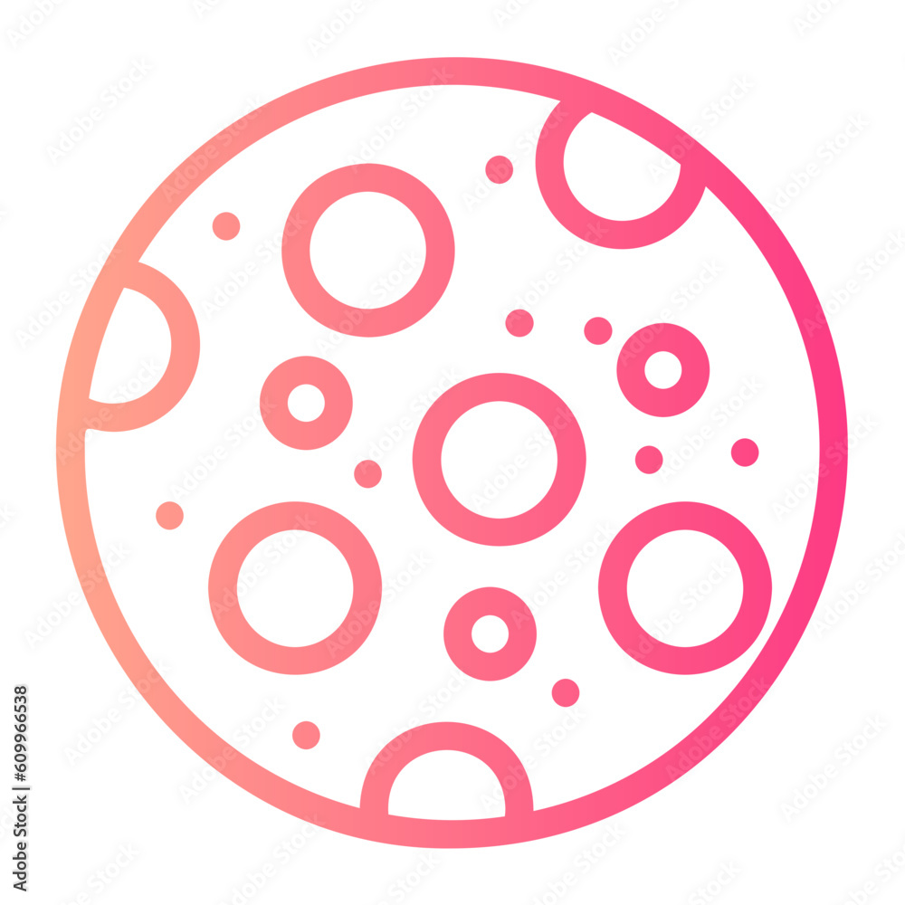 cookie gradient icon