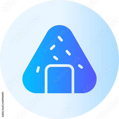 onigiri gradient icon
