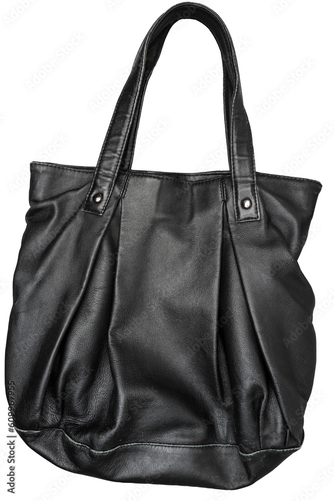 sac à main en cuir noir,PNG,fond transparent sac à main en cuir noir,PNG,fond transparent