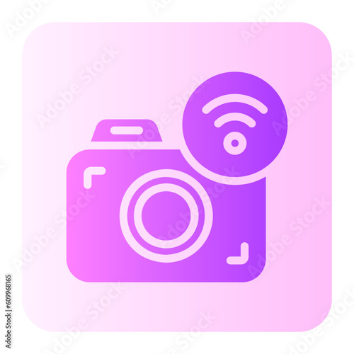 camera gradient icon