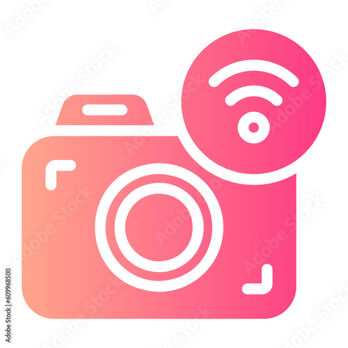 camera gradient icon