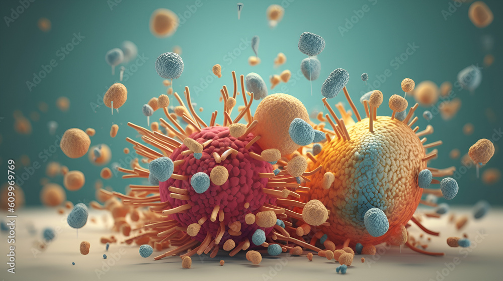 Abstract bacteria, probiotics, gram positive bacteria bacteria and ...