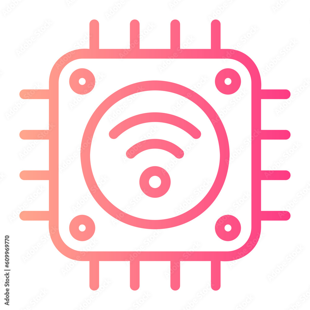 cpu gradient icon cpu gradient icon