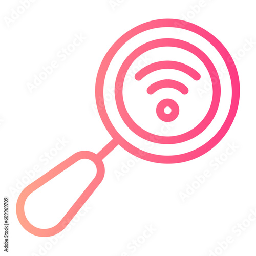 searching gradient icon