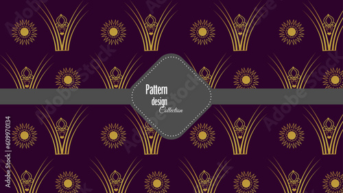 Pattern design collection . Seamless and vector layout template for Modern fashioned , seamless texture for wallpapers, textile, wrapping.