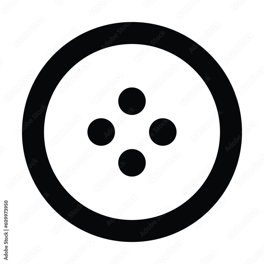 clasper icon, button vector, shape illustration
