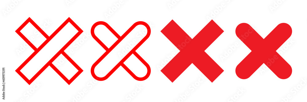 Obraz premium Cross & icons, flat round buttons set, vector EPS10