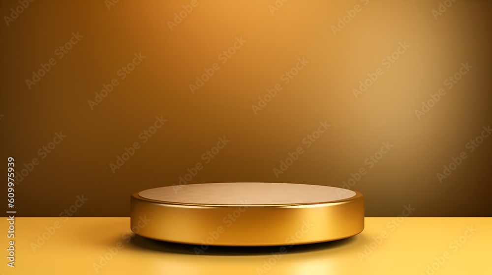 podium with gold podium podium with gold podium