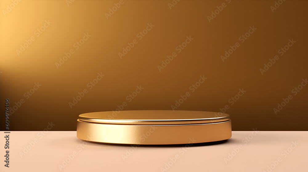 podium with gold podium podium with gold podium