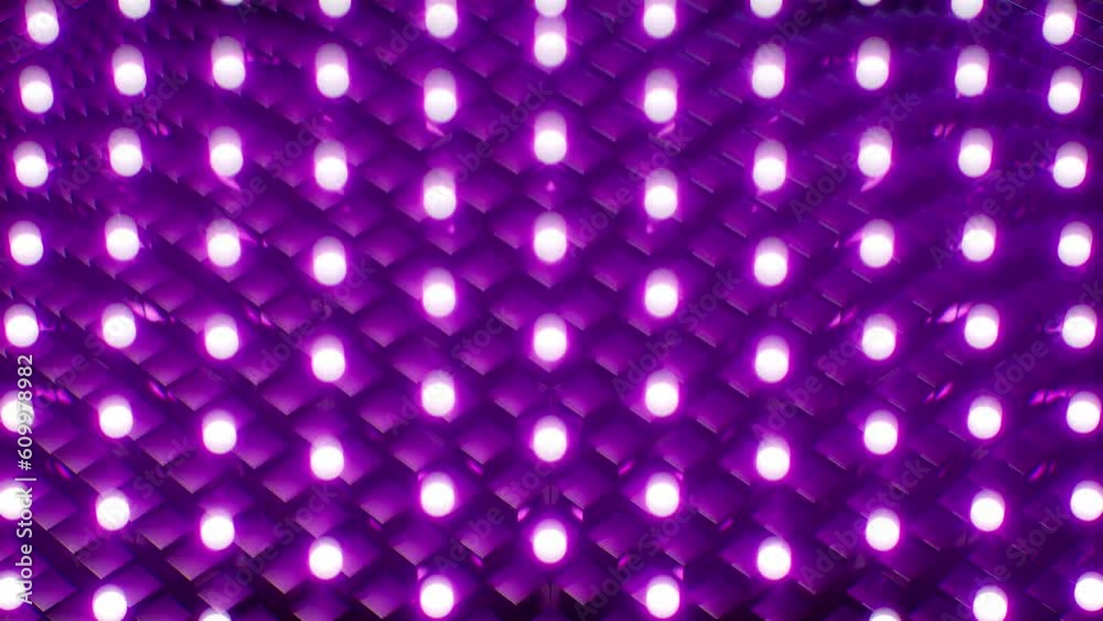 Music beat background of glowing spheres on the multiple cubes Music beat background of glowing spheres on the multiple cubes