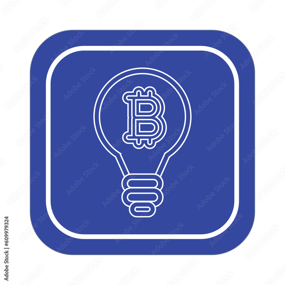 vector image of digital currency icon on blue background with white lines vector image of digital currency icon on blue background with white lines
