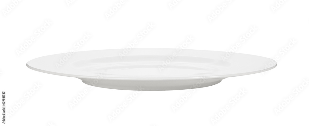 Empty plate on transparent png Empty plate on transparent png