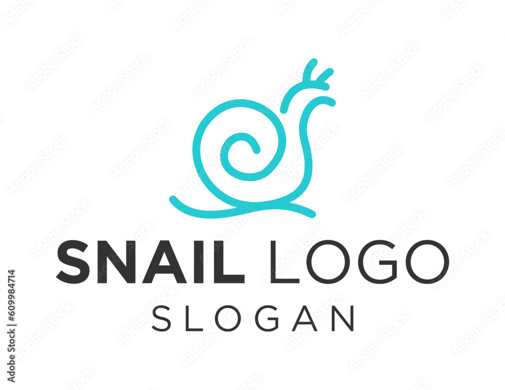 Logo design about Snail on a white background. made using the CorelDraw application. Logo design about Snail on a white background. made using the CorelDraw application.