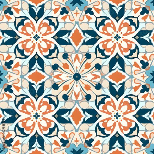 Boho Chic Floral Pattern © Nick