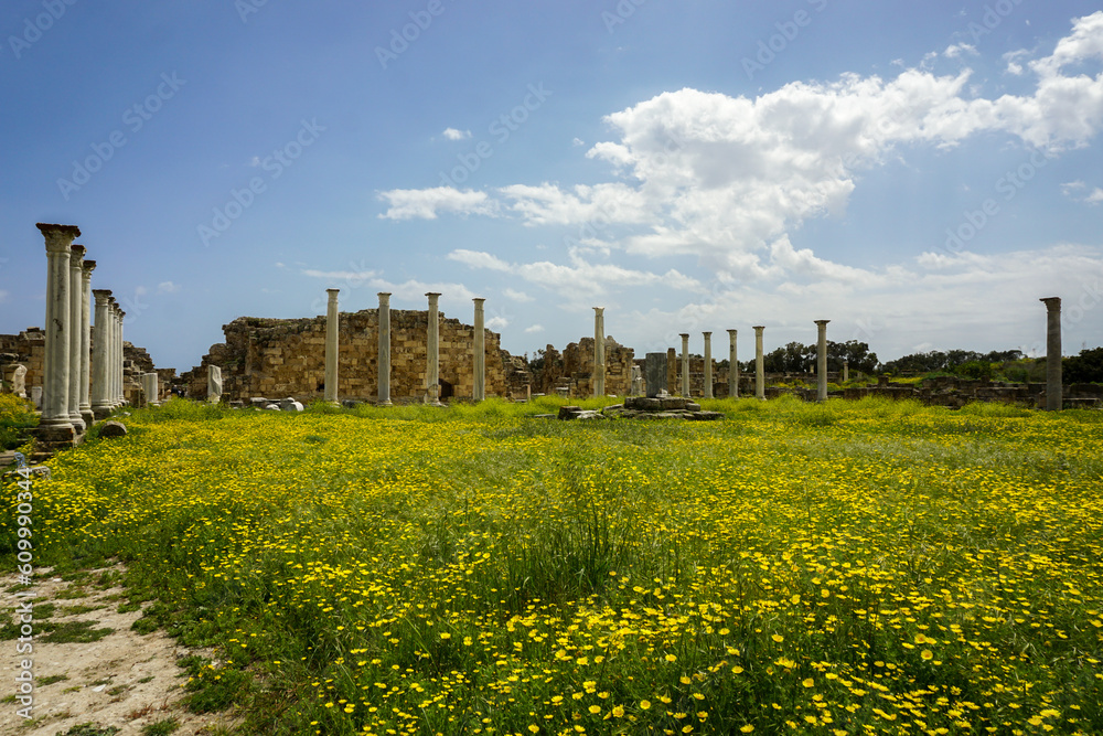 5 April 2023 Limassol Cyprus. Sanctuary of Apollon Hylates in Limassol Cyprus