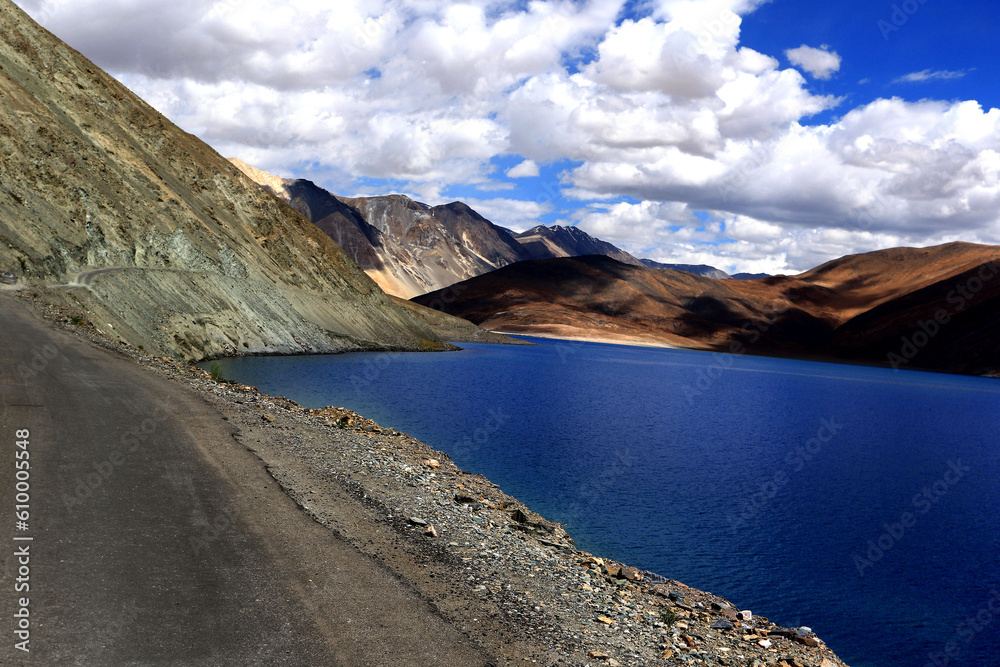 Pangong Tso lake, Ladakh, Jammu and Kashmir, India
